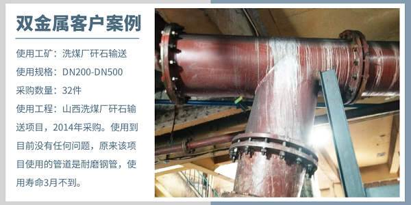 雙金屬耐磨彎頭生產廠家