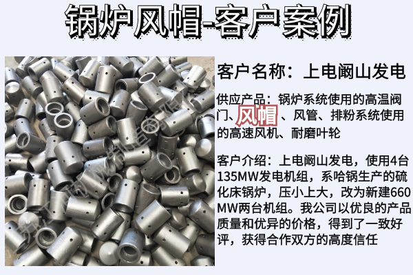循環流化床鍋爐風帽生產廠